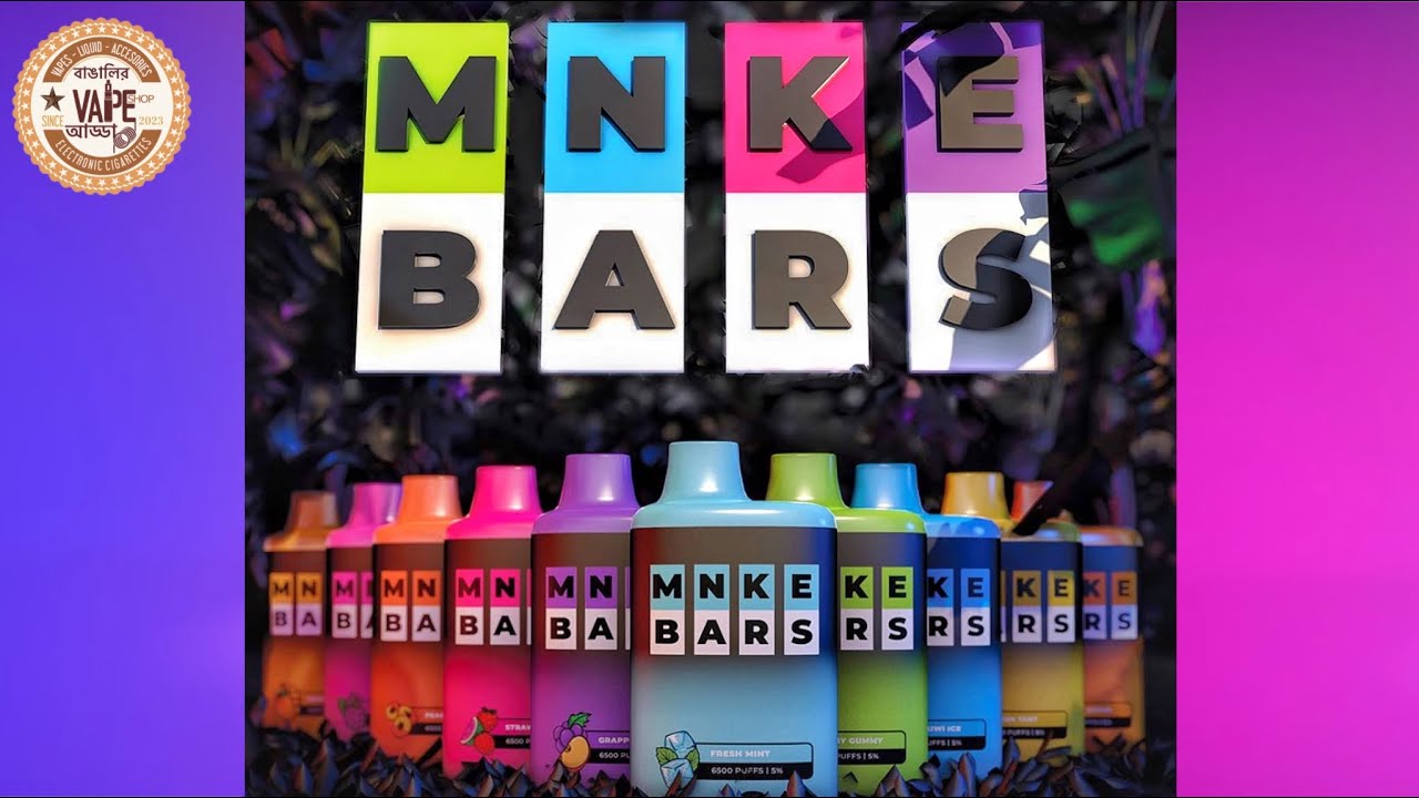 Sweet Goodness! MNKE BARS #vapeshop #vape #vapelife #vaping #trending #asmr #vapelove