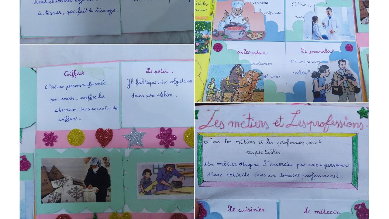 Projet de classe : les métiers et les professions 👲💂‍♀️👷👮👩‍⚕🕵👨‍🍳👩‍🎓👩‍🎤👨‍💻👨‍🔬👨‍🔧👨‍🎨👩‍🚒👨‍🚀👨‍✈️