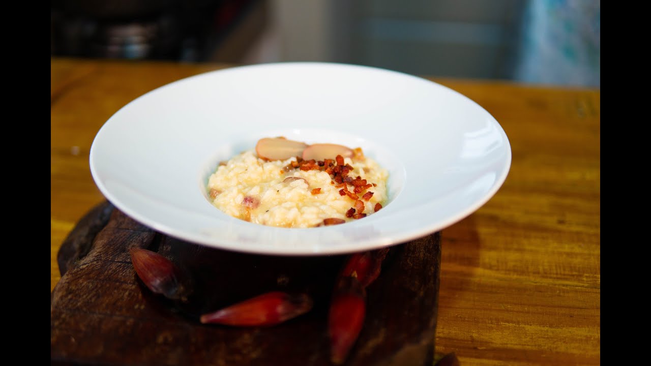 RECEITA RISOTO DE PINHÃO