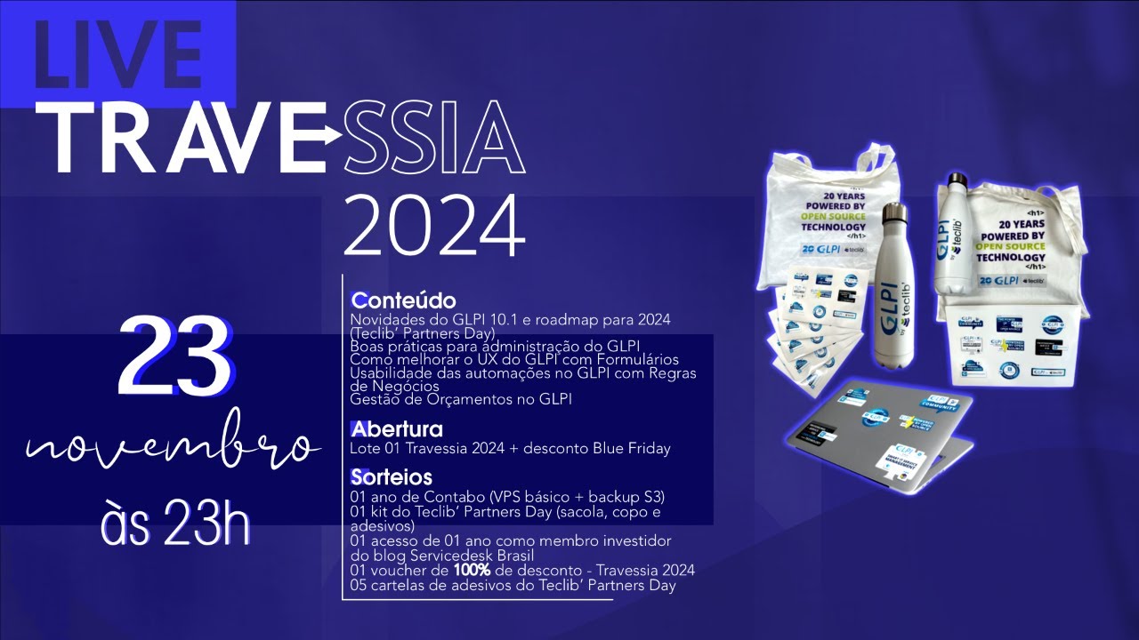 🚀 Lançamento LOTE 01 + Blue Friday - Travessia 2024 - Somente R$ 497,00