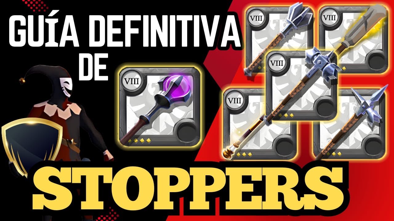 🛑 Guía Definitiva de Stoppers 2026 | PvP Grupal Meta 🔥 Albion Online