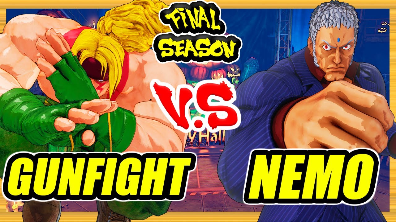 SFV CE 🔥 Gunfight (Alex) vs Nemo (Urien) 🔥 Ranked Set 🔥 Street Fighter 5