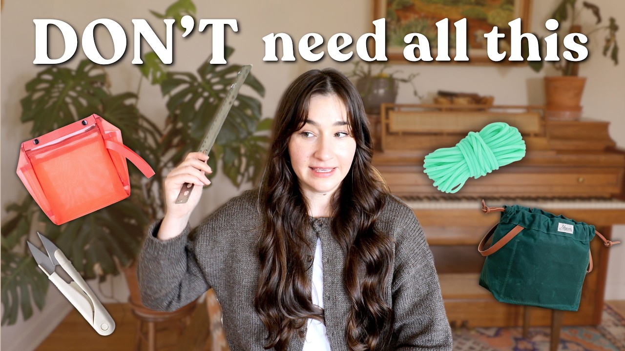 Knitting Supplies you DON’T Need (& What’s Actually Worth It!) A lil influencing & de-influencing