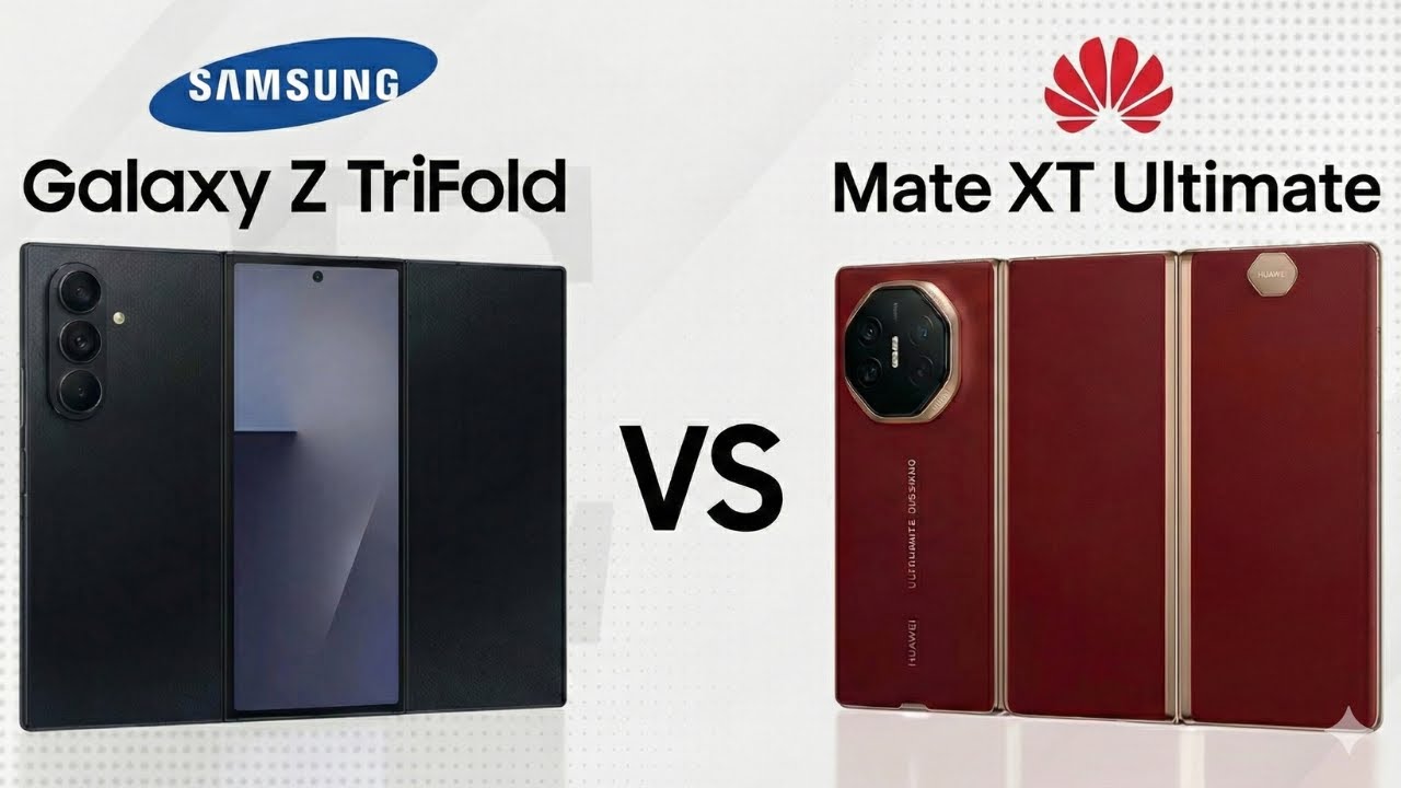 Samsung Z TriFold vs Huawei Mate XT Ultimate Full Comparison (2025)