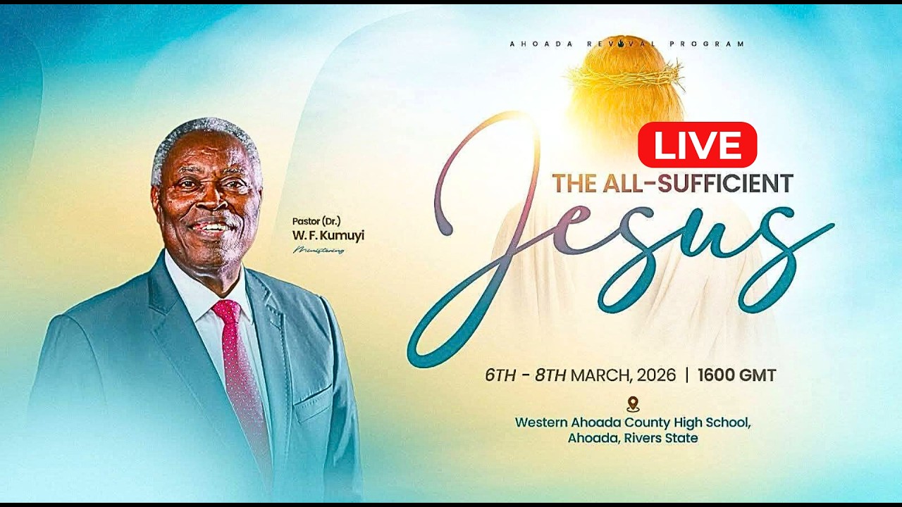 Worship Service || The All-Sufficient Jesus || Ahoada Revival Programme