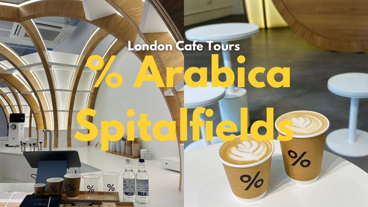 Brand New % Arabica Cafe opens in East London☕️🇬🇧