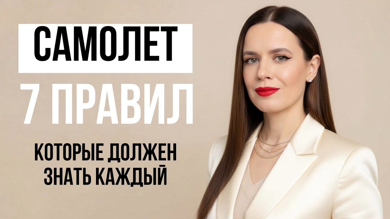 КАК НЕ ОПОЗОРИТЬСЯ В САМОЛЕТЕ? НЕ ДЕЛАЙТЕ ЭТО!