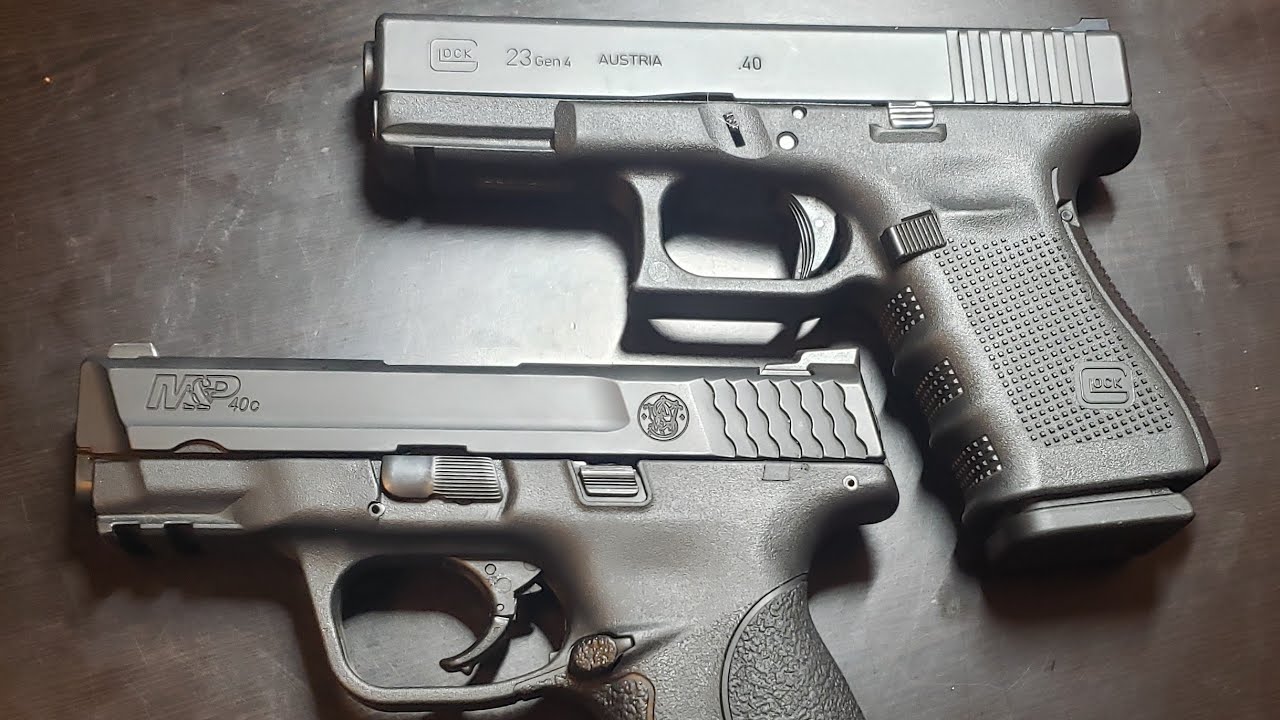 Glock 23 Gen4 vs M&P40 Compact