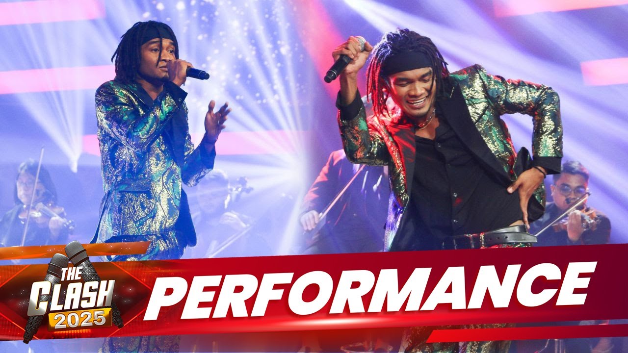 The Clash 2025: Jong Madaliday heats up with 'Versace on the Floor' & 'Just the Two of Us' medley!