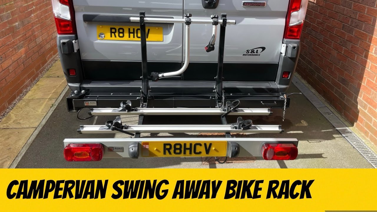 MEMO Swing Away BIKE RACK For Fiat Ducato - Peugeot Boxer - Citroen Relay - Vauxhall Movano