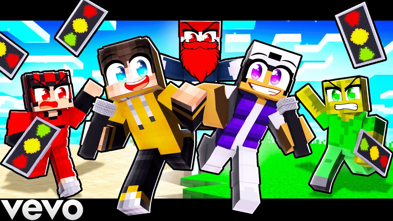 ♫ MINECRAFT HELDEN AMPELKRIEGER SONG (Offizielles Musikvideo) SYOU ft. KIYANES