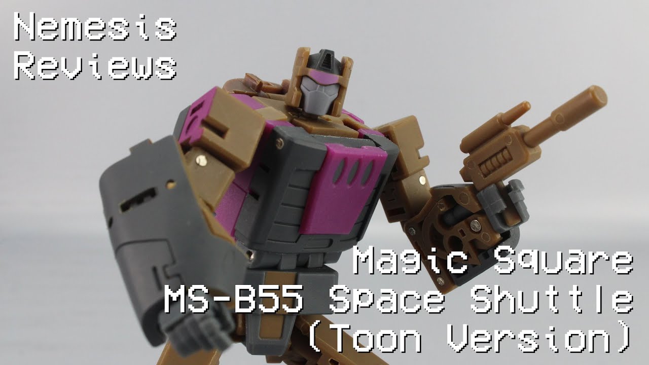 Nemesis Reviews Magic Square MS-B55 Space Shuttle (Toon Version)