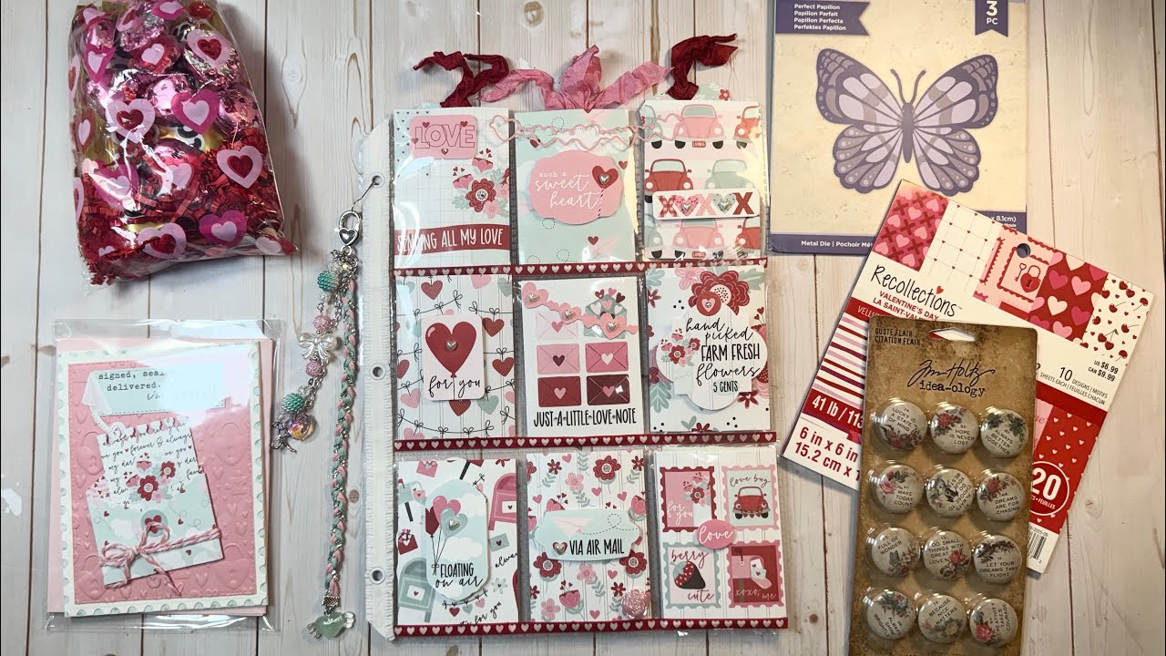 Valentine’s Day Swap #34 from Christine.   Come see this adorable entry!!