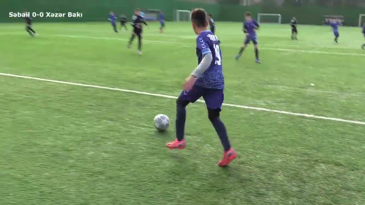 Səbail PFK-Xəzər FK +/- oyunu U-13 Liga ~ tam icmalı.