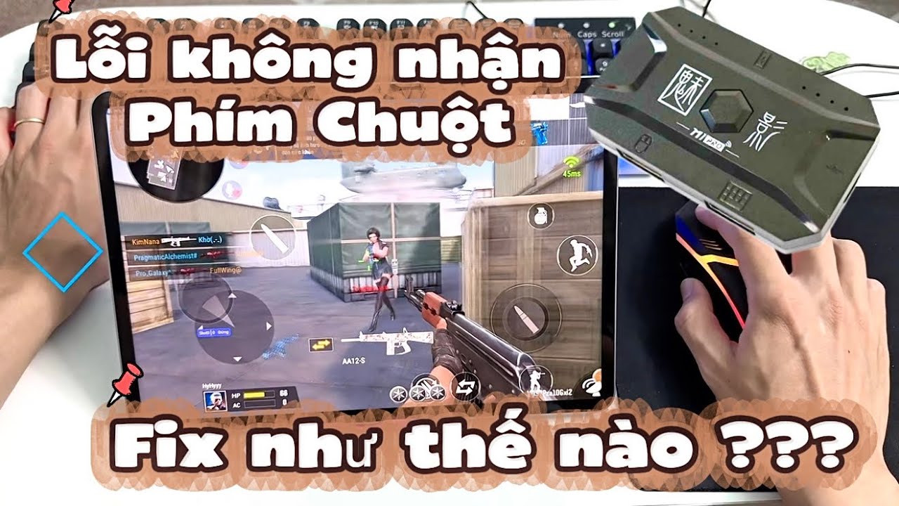 Fix lỗi kết nối Phím Chuột không nhận trên các bộ Meiying M1pro,M16....