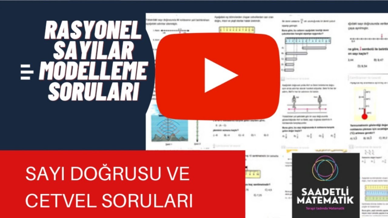 SAYI DOGRUSU VE CETVEL SORULARI (İlk denemede karşına çıkma garantili)