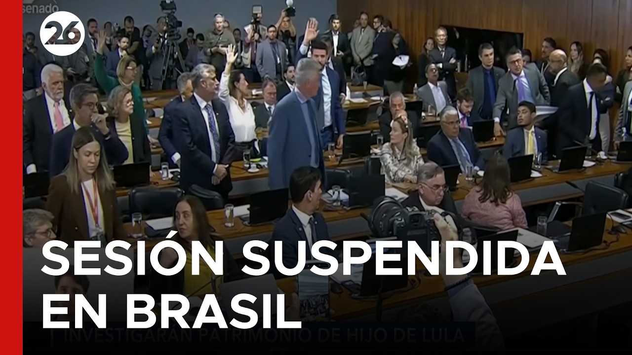 🇧🇷 SESIÓN SUSPENDIDA | El video del descontrol que avergüenza a Brasil