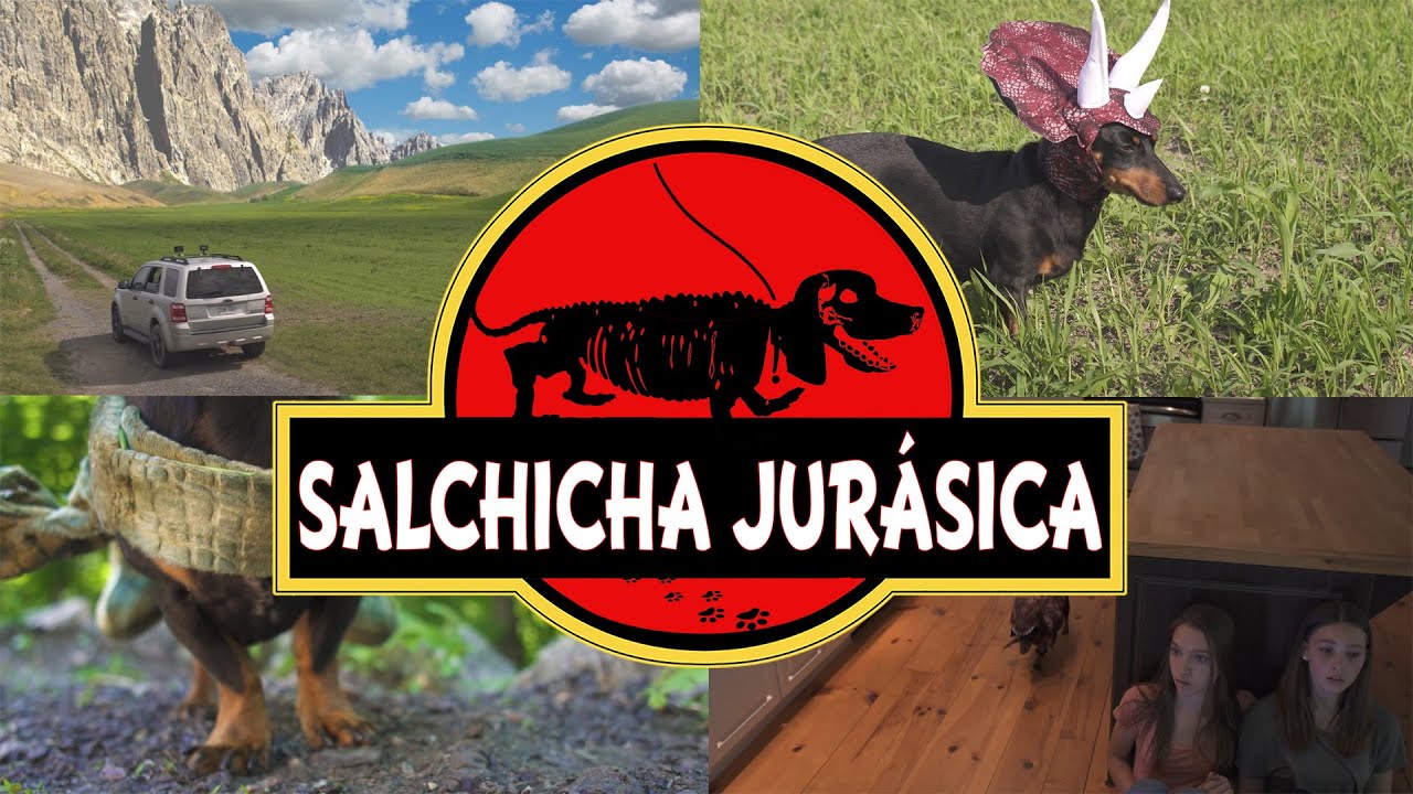 Salchicha Jurásica- Divertidos perros salchicha dinosaurios!