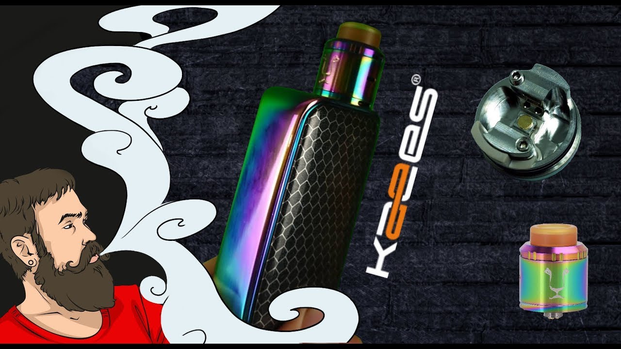 Vape обзор №226. Kaees Aladdin RDA Интересненько...