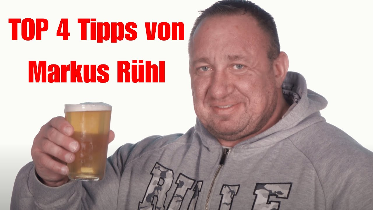 Top 4 Bodybuilding Tipps | 4K | Markus Rühl