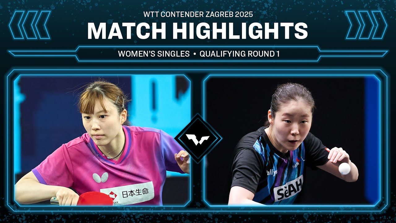 Reina Aso vs Lee Zion | WS Qual R1 | #WTTZagreb 2025