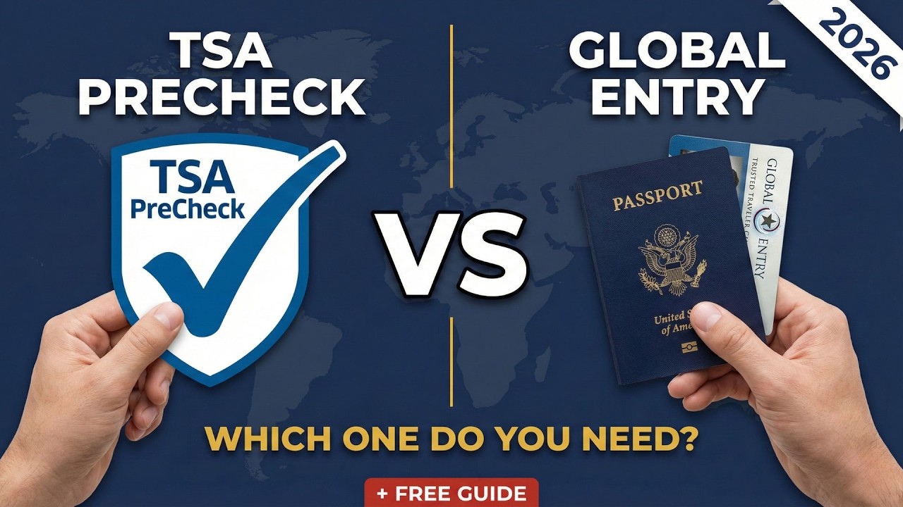 TSA PreCheck против Global Entry: что вам действительно нужно?
