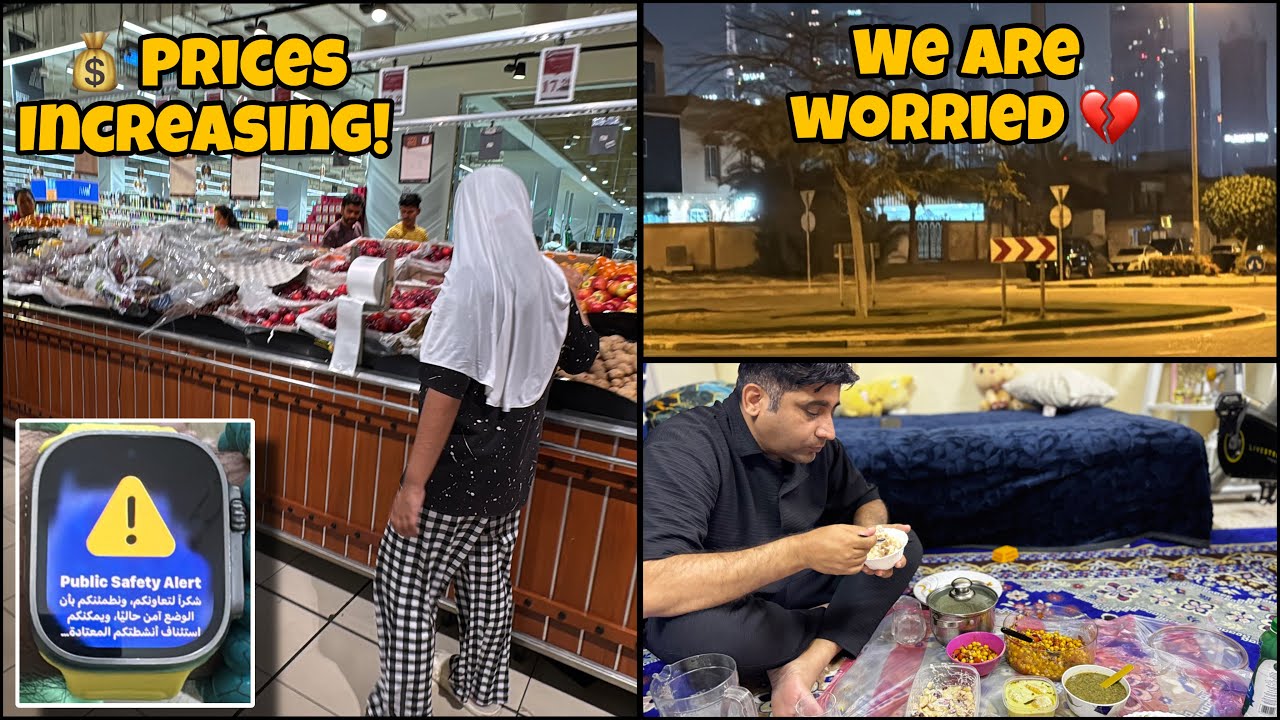 Life in Dubai Right Now 😳 | Ramadan Routine, 🚨Alerts & Family Struggles😔