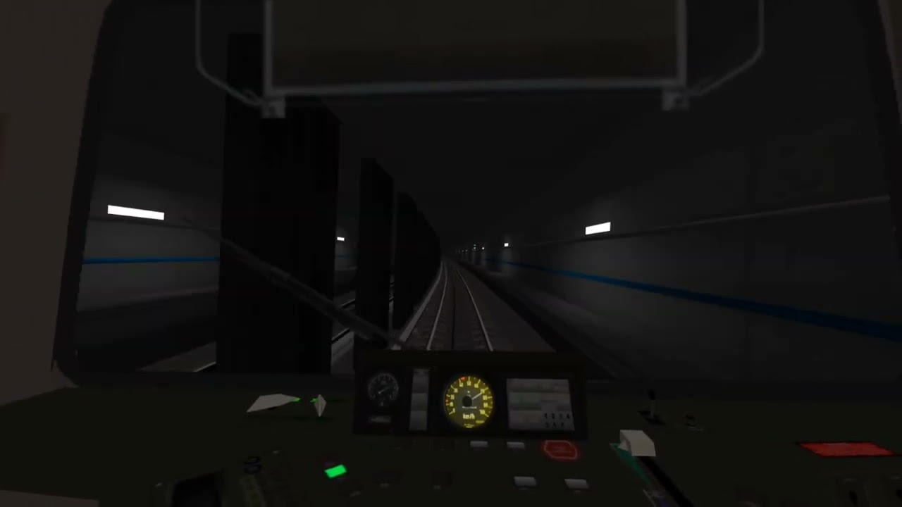 Metro De Caracas Linea 1 Simulador (OpenBVE) Propatria - Palo Verde Timelapse 720p HD