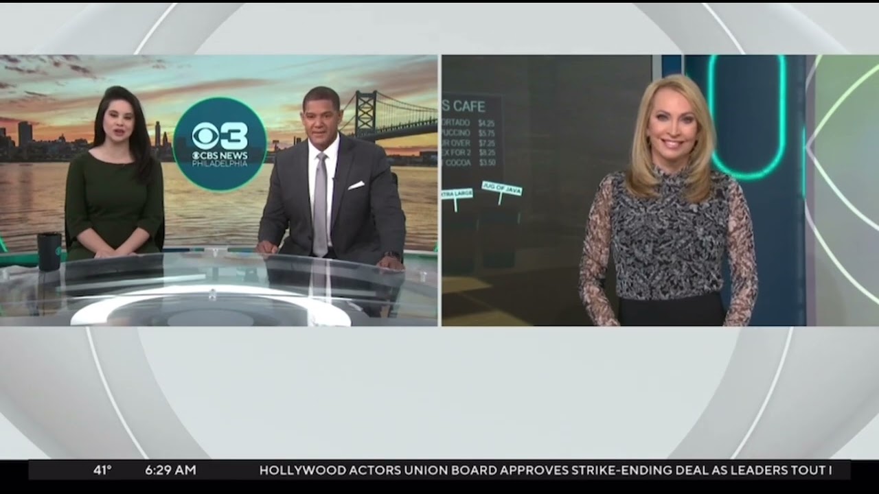 KYW | CBS News Philadelphia At 6am Open, Rejoin, and Close - November 11, 2023