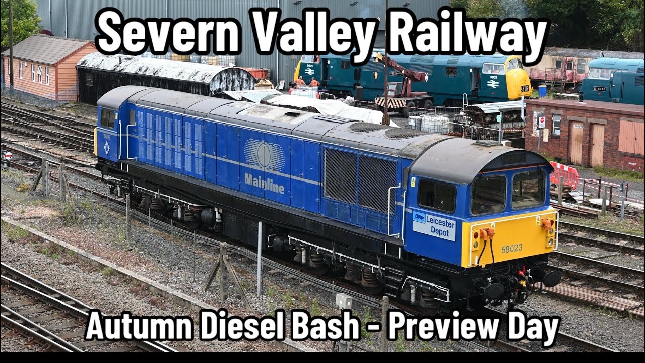 Severn Valley Railway | Diesel Bash - Preview Day | Visiting Class 25’s look the Part on the SVR..!