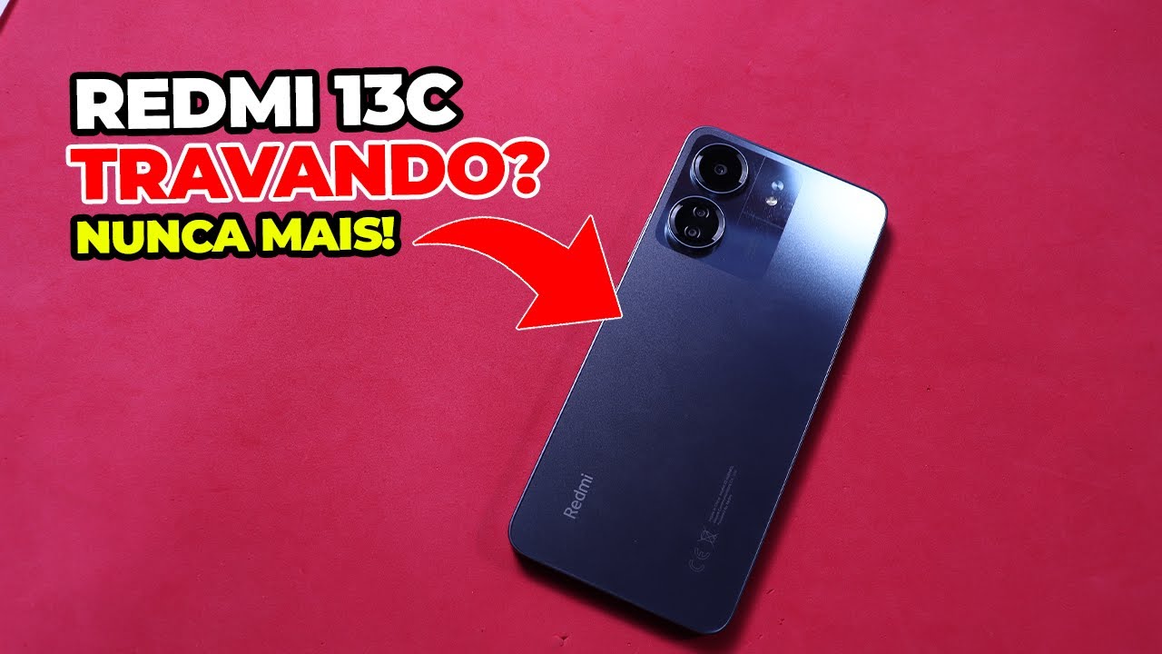 REDMI 13C LENTO E TRAVANDO  -  FAÇA ISSO AGORA