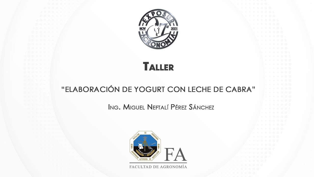 Elaboración de Yogurt con Leche de Cabra