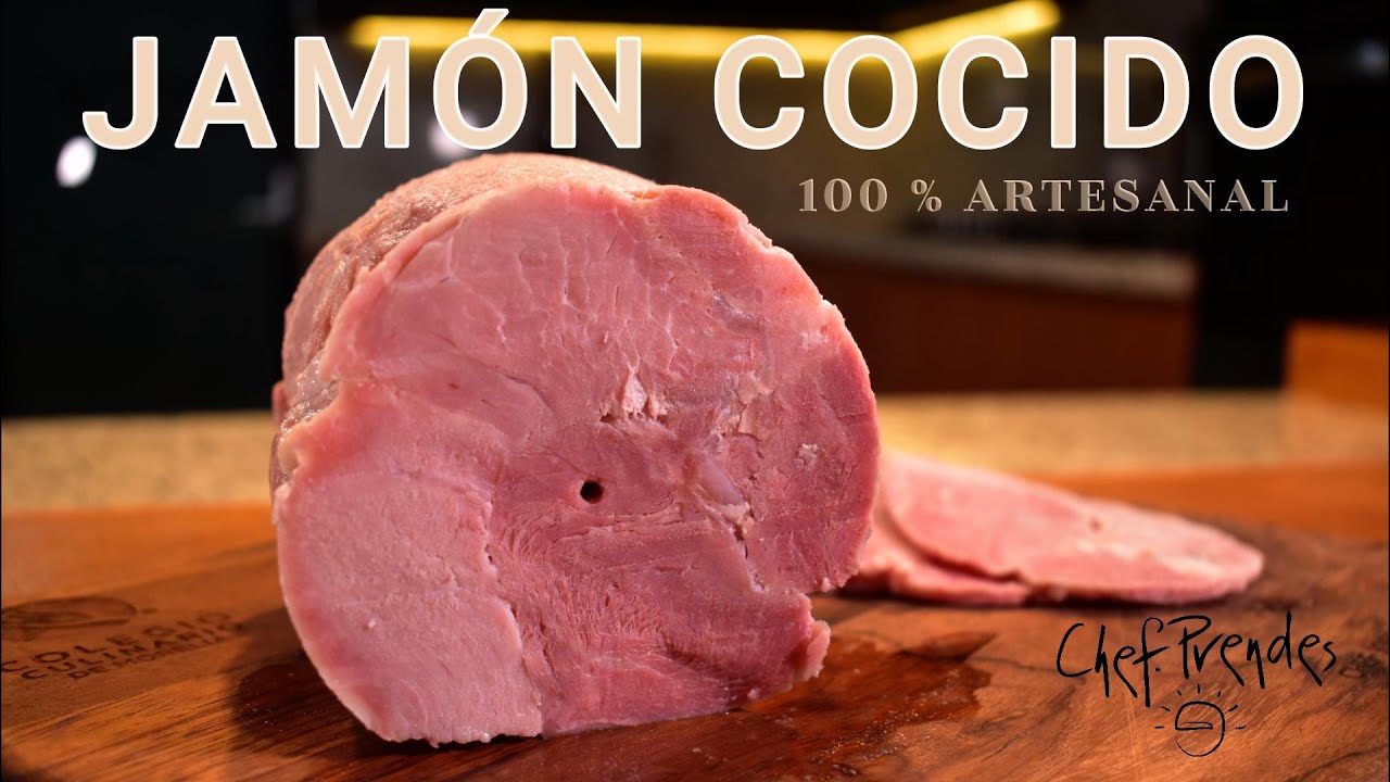 Jamón Cocido, Receta Artesanal y Casera. Explicada Paso a Paso.