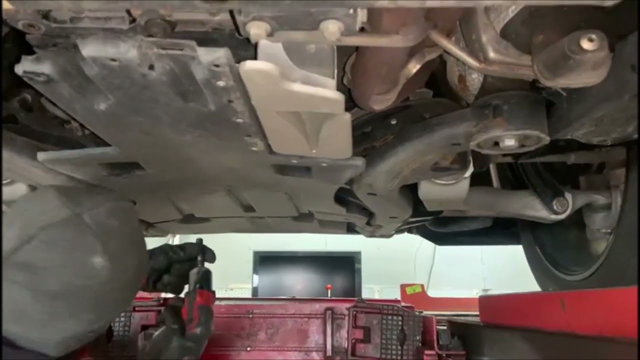 How to do an Oil change in rest it on 2017 porche Cayenne 3.6L V6
