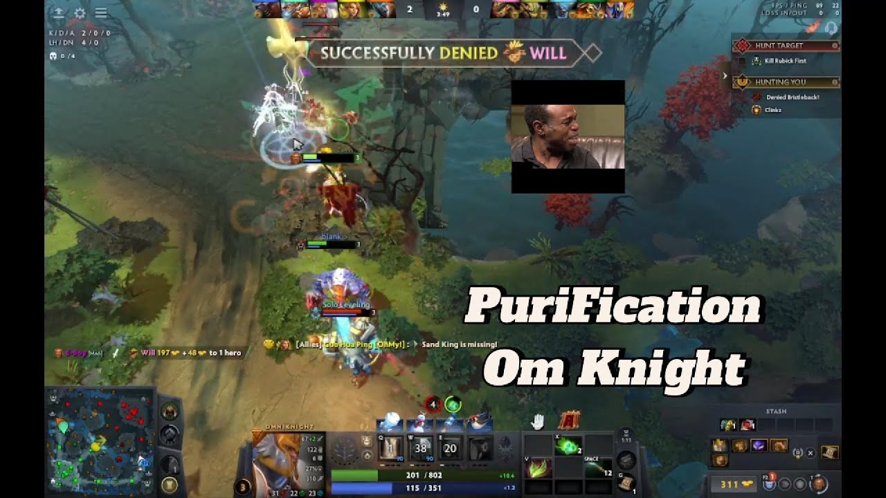 Om Knight Paman Senang Game Play Sangar | Omniknight