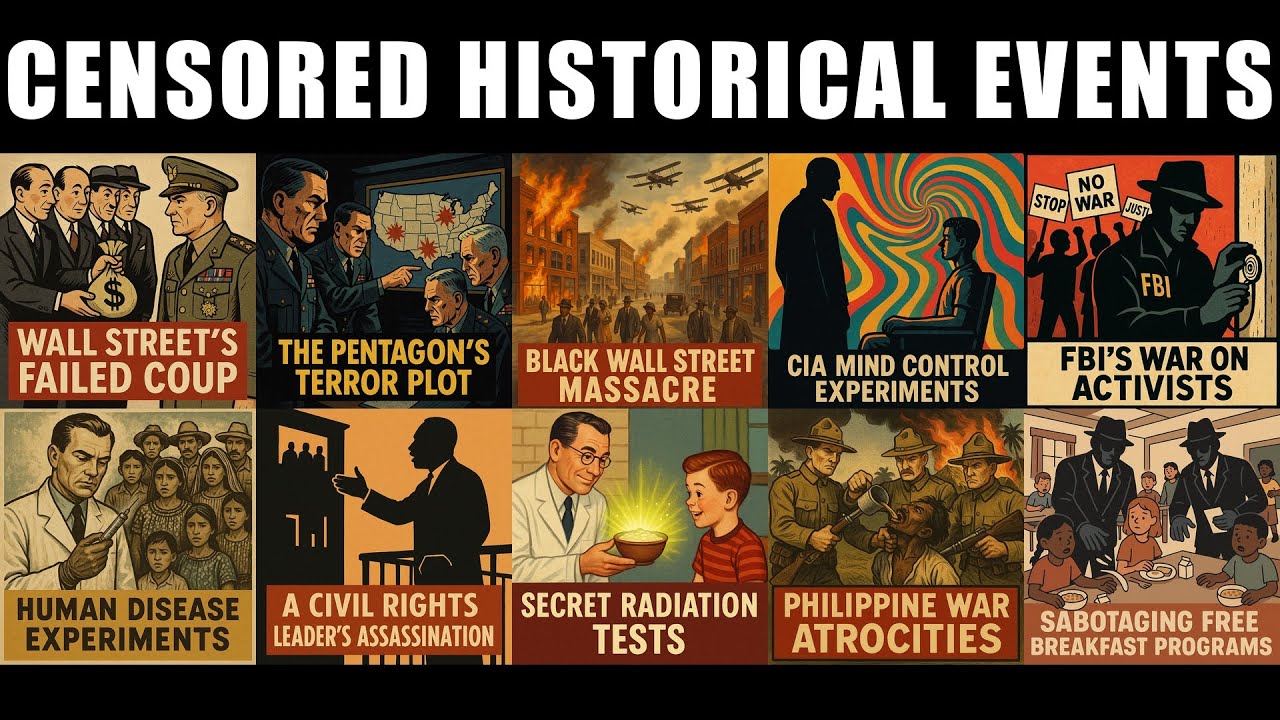 10 Censored Historical Events That Prove We've Been Lied To