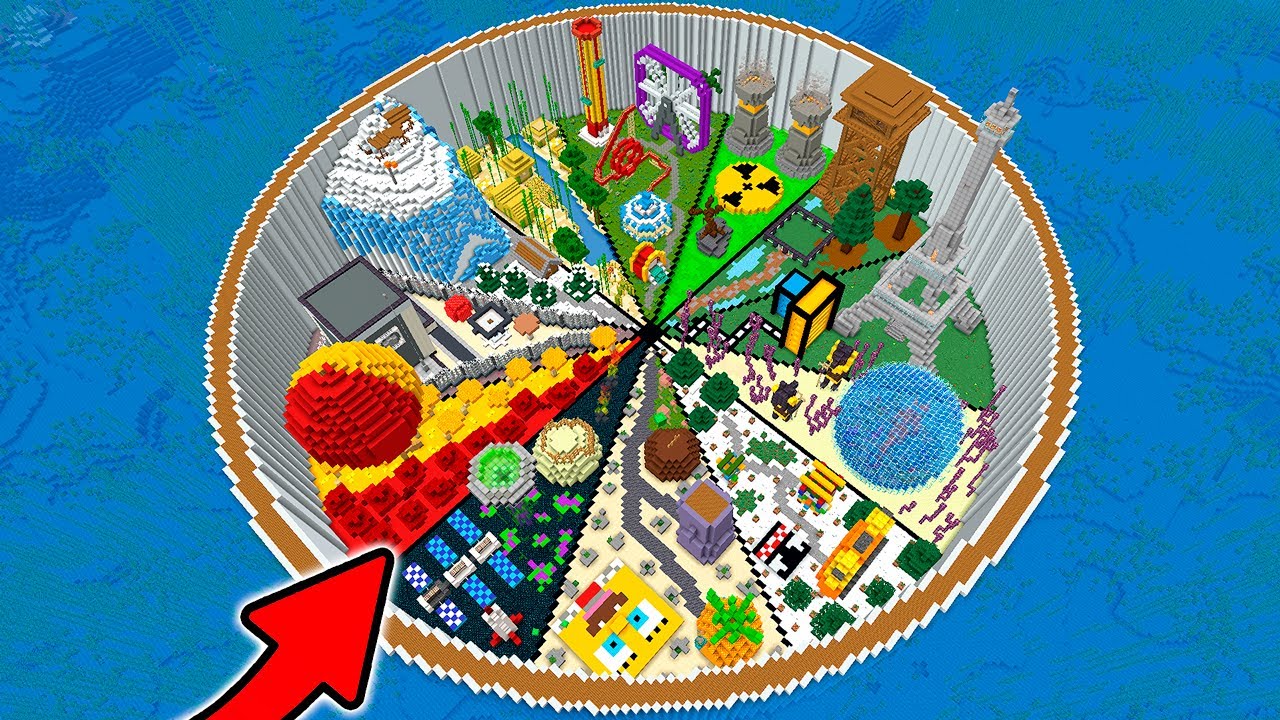 Recriei Projetos da CREATIVE SQUAD no Minecraft