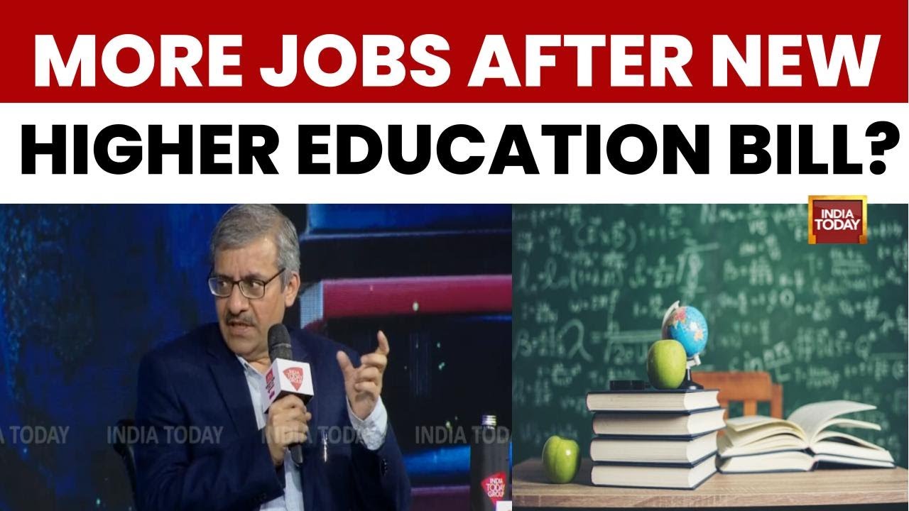 Education Summit | Secretary For Higher Education, Vineet Joshi Discusses the Higher Education Bill