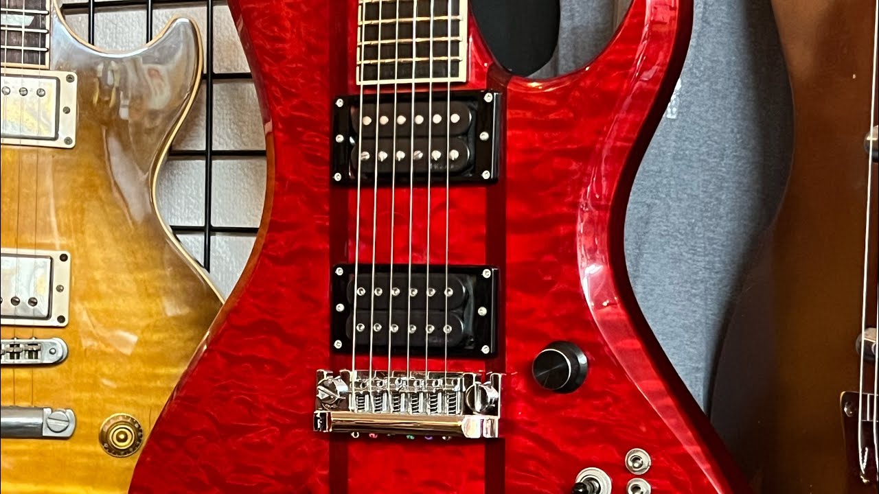 B.C.Rich USA BICH 6st Quilt Maple Top 2000s.【GOODNESSGUITARS】