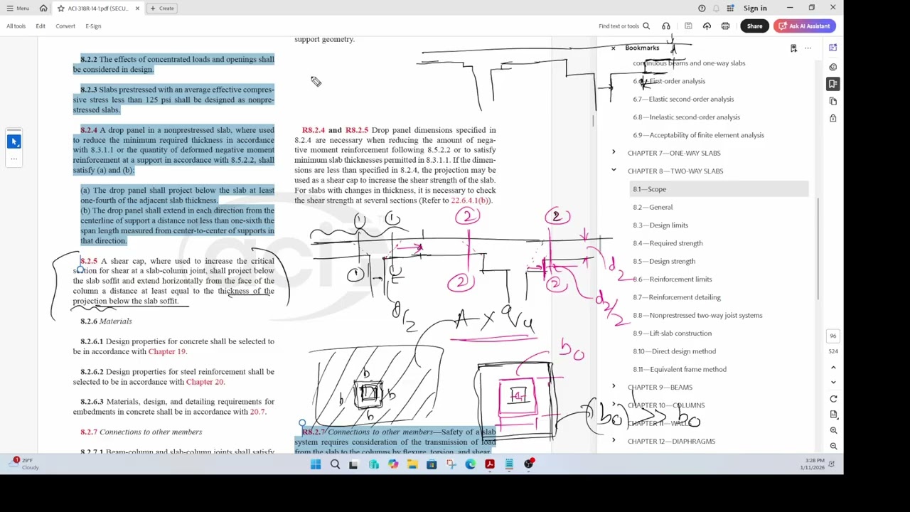 Two-way-Chapter 8 slab ACI 318 14