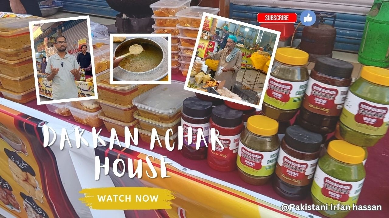 Dakkan Hyderabadi Achar visit #vlogging #food #trending #streetfood