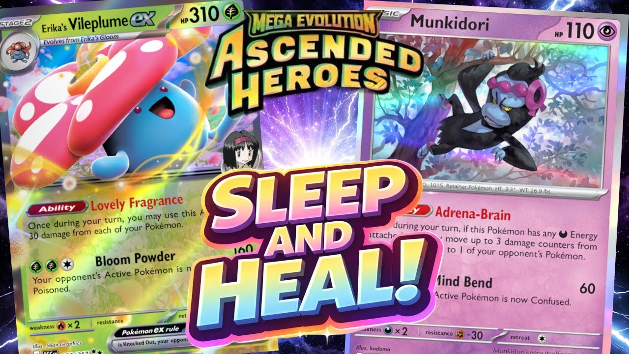 NEW Sleep Control?! Vileplume ex Throws Off Their Gameplan!