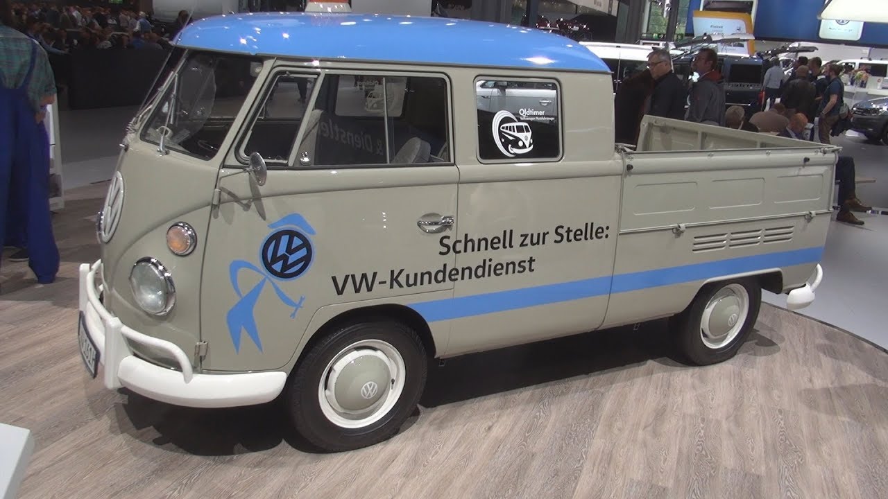 Volkswagen Transporter T1 DoKa 63 hp Tipper Van (1958) Exterior and Interior