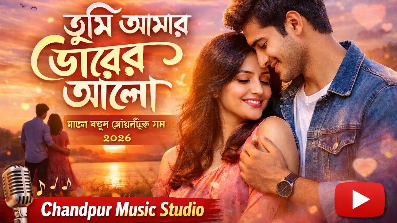 তুমি আমার ভোরের আলো | Tumi Amar Vorer Alo | নতুন বাংলা রোমান্টিক গান ২০২৬ | Chandpur Music Studio |