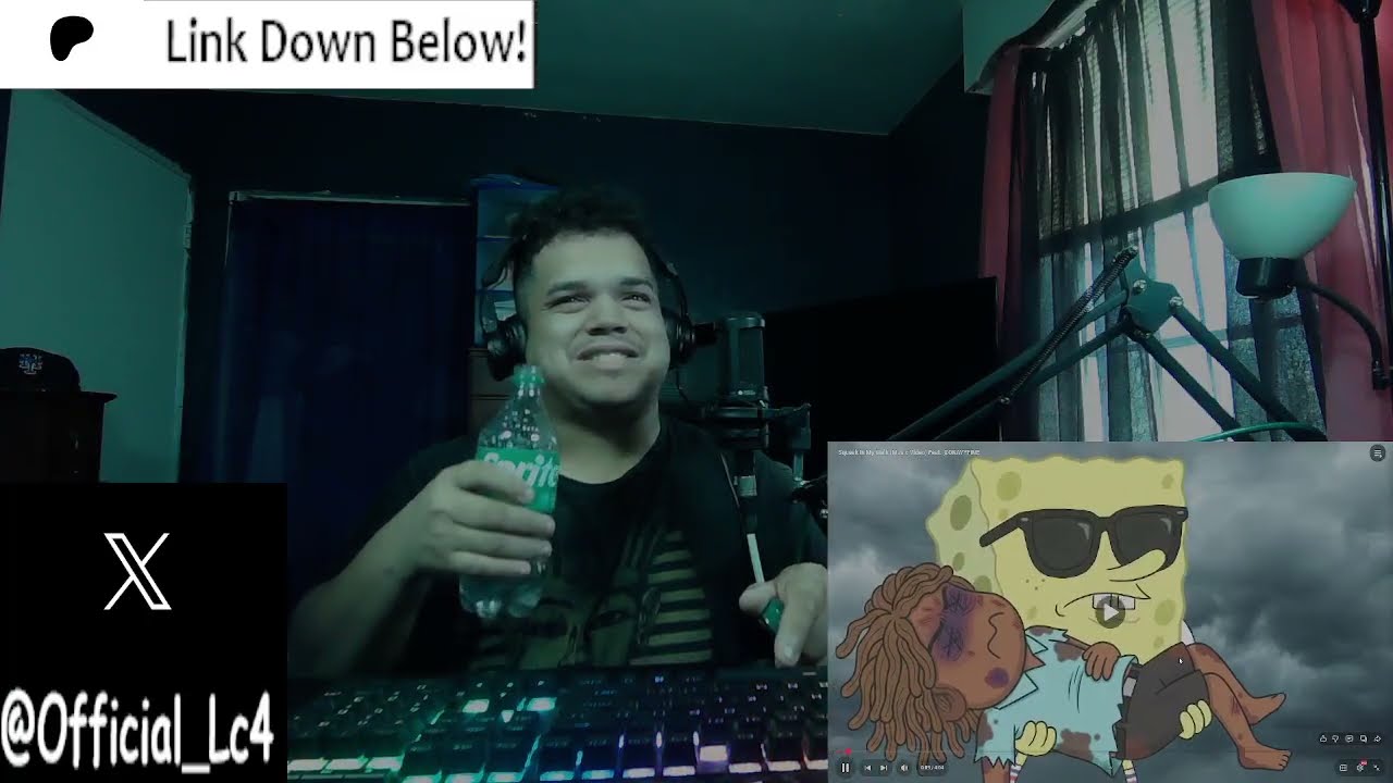 Squeak In My Walk (ft. Okay Fine) - Yourboysponge | RAPPER REACTS