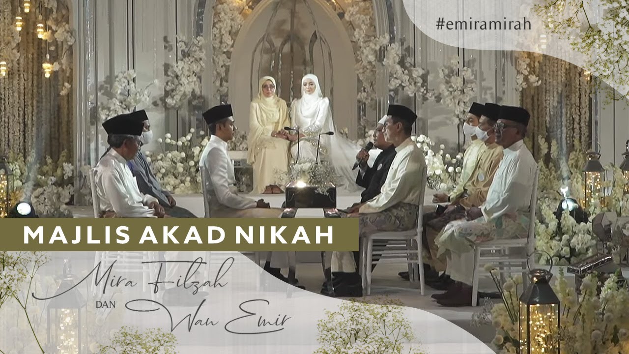 [LIVE] Majlis Akad Nikah Mira Filzah & Wan Emir