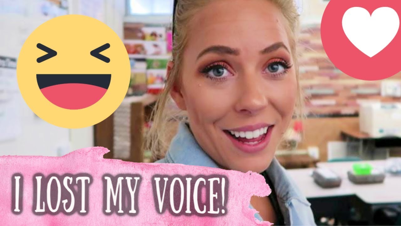 WEEK IN THE LIFE OF A TEACHER! I LOST MY VOICE!