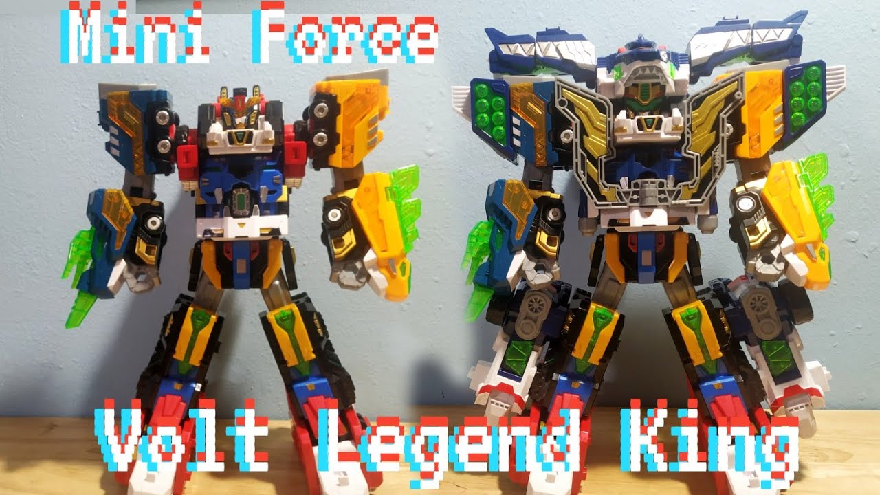 Обзор комбинации Mini Force Volt Legend King и Sharkcross