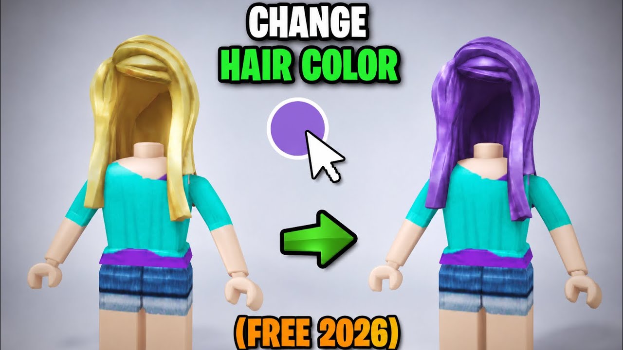HOW TO CHANGE YOUR HAIR COLOR FOR FREE (2026)