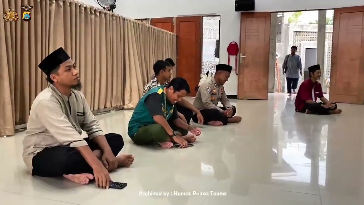 Pererat Silaturahmi Kapolres TOUNA Sambangi Yayasan Al Wahdah Islamiyah Di Desa Sumoli